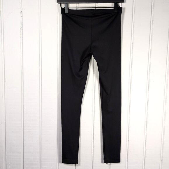 Anne Fontaine Black Romarin Stretchy Slim Fit Leggings Size Small - Picture 3 of 6
